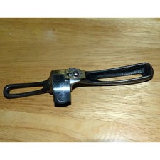Vintage Snell & Atherton Leather Shave Spokeshave Cobblers Tool Cast Iron/Brass picture