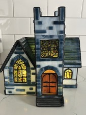 VTG-Forma Vitrum Trinity Church Stained Glass Lighted House Vitreville Retired picture