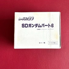 SD Gundam Part 6 Box Carddass 20 Bandai Vintage Trading Card Unopened Rare JPN picture