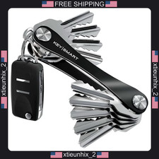 KeySmart Key Organizer Compact Aluminum Key Holder for Up to 8 Keys picture