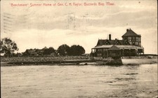 Buzzards Bay MA Beechmore Summer Home F. C. Small c1907 Vintage Postcard picture