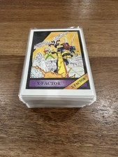 1987 Comic Images Marvel Universe Series 1 COMPLETE set #1-90 in soft sleeves  picture