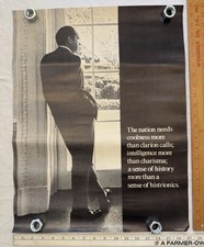 VINTAGE 1972 RICHARD NIXON CAMPAIGN POSTER PRESIDENT POLITICS NATIONAL ELECTION picture