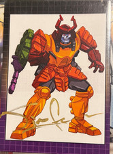 RARE Gold Ink Transformers 40th Dynamite Simon Furman Signed PACK PULLED picture