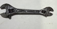 Rare Vintage Crescent Tool Jamestown NY 4-6” Inch Double Ended Adjustable Wrench picture