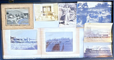 Vintage Ephemera Photos/Prints Locomotives, Fishing, Farm & Family - Texas picture