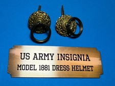 SPANAM, INDIAN WARS, U.S. ARMY, MODEL 1881, CORD RINGS, MATCHED SET, ORIGINALS picture