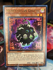 Yu-Gi-Oh Mementotlan Ghattic MP25-EN157 Super Rare Foil 1st EN 550/400 picture