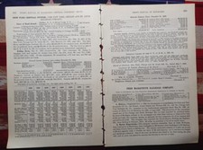 1902 Train Report NEW YORK CHICAGO & ST LOUIS RAILROAD Silver Creek Buffalo NY picture