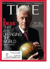 President Bill Clinton October 1 2012 TIME magazine issue (complete) picture
