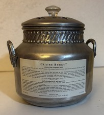 Claire Burke Brass Stovetop Simmer Pot with Vented Lid Made in India picture