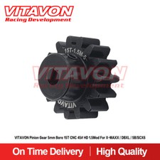 Vitavon CNC 45# HD 1.5Mod 5mm D Bore 15T/20T Pinion Gear  For SCX6 picture