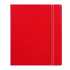Filofax Classic Refillable Notebook, Red, 9.25