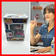 ELLA PURNELL Signed Jinx Arcane League Of Legends Funko Pop #1602 - COA & PIC picture