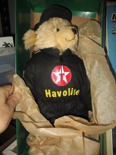 Texaco/Havoline Teddy Bear Flying Pioneer SPEEDY Stuffed Plush-4TH ED 2000~NIB picture