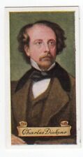 Vintage 1935 Trade Card of CHARLES DICKENS Great Expectations Poets' Corner picture