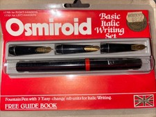 VINTAGE OSMIROID Basic Italic Writing Set, Sealed Package picture