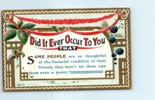 Postcard - Art Print with Quote - Did It Ever Occur To You picture