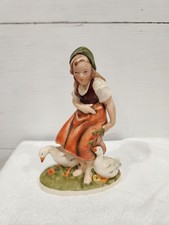 Friedel Bavarian Girl Porcelain Figurine West Germany Rare Excellent Condition picture