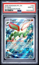 Flygon 101/094 | Illustration Rare | Holo | Pokémon Phantasmal Flames | PSA 10 picture