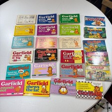 VTG 1980s Garfield Comic Book Lot of 24 Jim Davis Ballantine 1st-17th + More picture