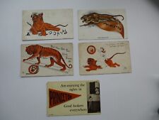 Rare Lot of (5) Princeton University Postcards From 1912 picture