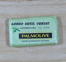Vintage Grand Hotel Cravat Luxembourg PALMOLIVE Mini Soap Bar picture