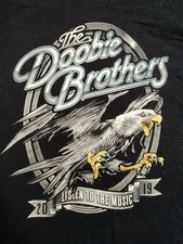 Retro Listen To The Music The DOOBIE BROTHERS Shirt Black Unisex S-4XL picture