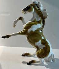 Vintage 1960’s Hartland Plastic Figure Palomino Pinto Semi Rearing Mustang H  picture
