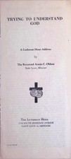 1933 Lutheran Hour Sermon 