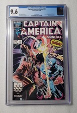 Captain America Annual #8 (Marvel Comics 1986) CGC 9.6 picture