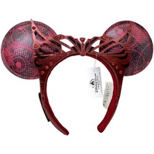 Disney-Parks Wanda Marvel Scarlet Witch Ears Loungefly Minnie Mouse Headband picture