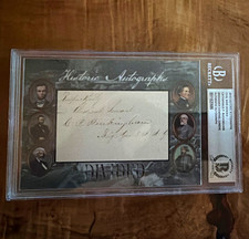 Historic Autographs 2019 Civil War Divided Catharinus P. Buckingham Auto BAS picture