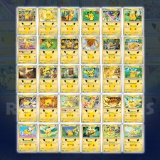 Pikachu Complete set 30th Celebration Pikachu Rare Bundle 30/30 English POKEMON picture