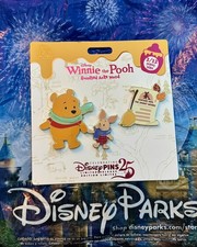 Disney Winnie The Pooh Hundred Acre Wood Pin Monthly Series 2/12 February Piglet picture