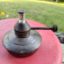 Antique Sheridan Silver Plate Oil Alcohol Lamp With Wick picture
