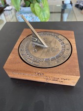 Vtg Cray Research Supercomputer Sundial  Seymour Cray 80’s Desk Top Award Ai picture