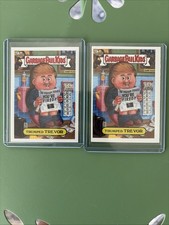 Lot Of 2 2004 Topps GPK Trumped Trevor Garbage Pail Kids You’re Fired picture