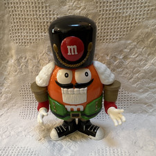 M&M's Orange Nutcracker Guard Advertising Figure, Multicolor Candy & Nuts picture