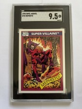 1990 Impel Marvel Universe #78 Mephisto Rookie SGC 9.5 MINT +++ picture