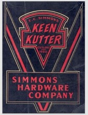 1931 Keen Kutter Tools, Knives and Cutlery Catalog 629 pages in color picture