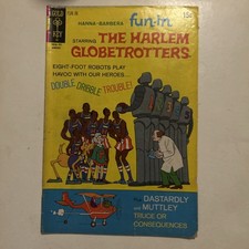 Hanna-Barbera Fun-in w/The Harlem Globetrotters ~ Gold key ~ No.10 Jan. 1972~5.5 picture