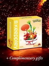New Authentic Official Licensed Keeppley Pokemon Charmander K20218 + Extras picture