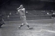 Chuck Klein Swinging His Bat - 1932 Historic Old Photo picture