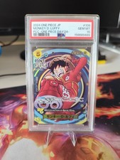 One Piece Card Game PSA 10 Monkey D. Luffy Promo #109 JP DAY'24 picture