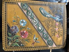 Stunning 1800s Scrapbook over 43 pages book marked 1876 picture