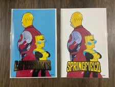 Fame: Invincible Homage Trade & Foil Varnish Set By Lloyd Bailey W/COAS picture