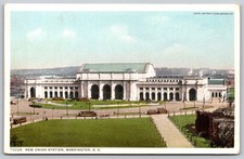 New Union Station Washington D.C. Detroit Publishing Postcard PC254 picture