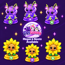 Sunflower Friend - Violet Friend - Adopt from me - Bee Pass 2026 picture