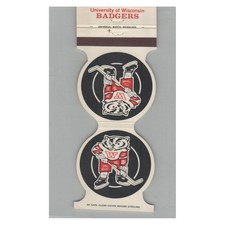 Jewelite Matchbook Cover University of Wisconsin Hockey 1981-82 Schedule  WI picture